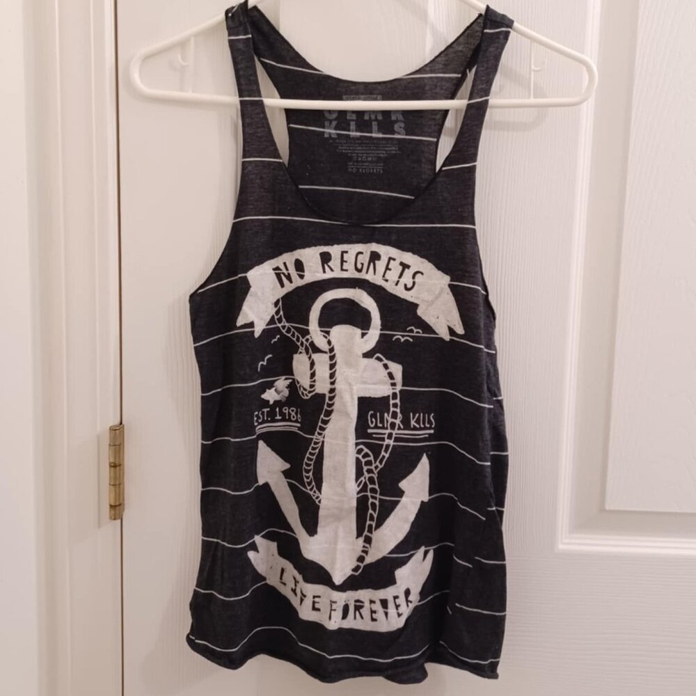 Glamour Kills 'No Regrets Live Forever' Tank